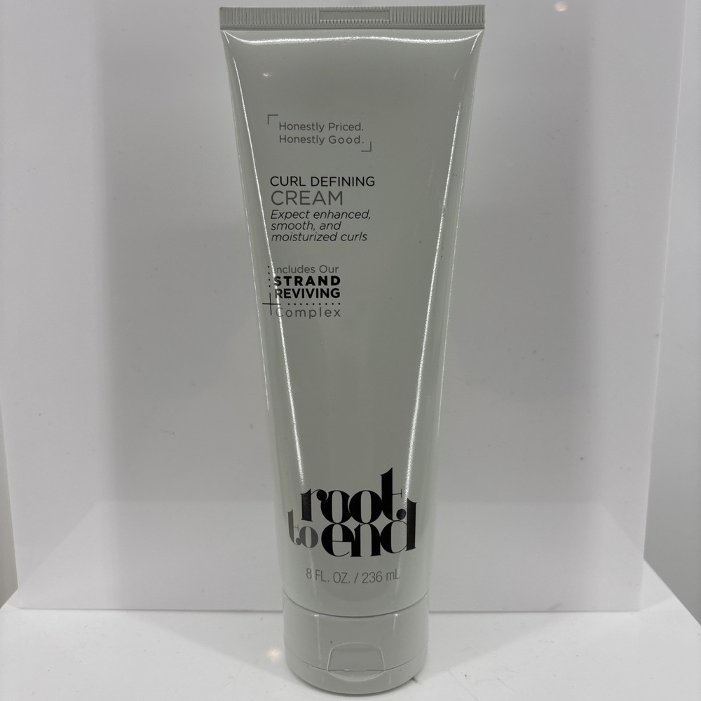 Root To End Curl Defining Cream 8 oz w/ Strand Reviving Complex NEW